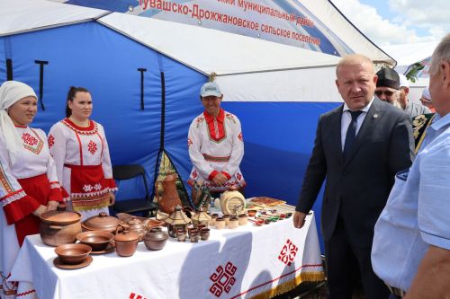 В Дрожжановском районе проходит фестиваль «Троицкие напевы»