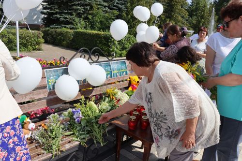 Память детей — жертв войны в Донбассе почтили в Дрожжановском районе