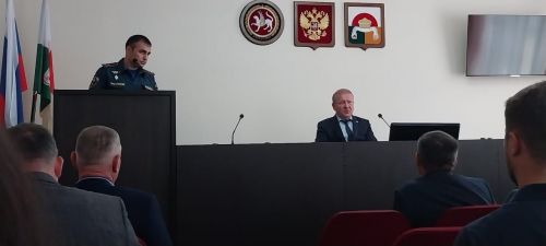 Глава Дрожжановского района Марат Гафаров поручил поселениям быть готовыми к природным явлениям