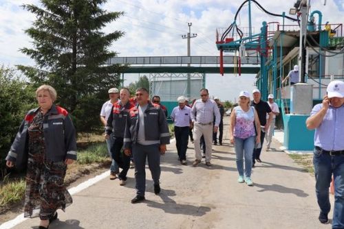 В Дрожжановском районе проверили готовность элеватора к приемке нового урожая