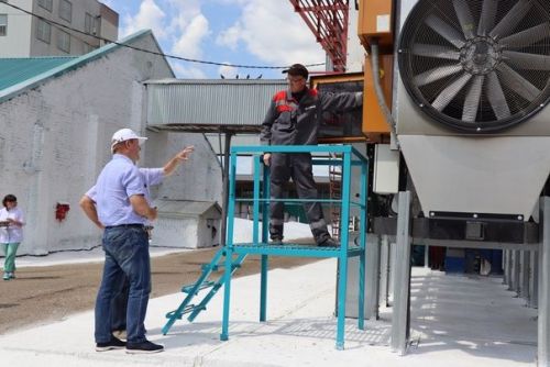 В Дрожжановском районе проверили готовность элеватора к приемке нового урожая