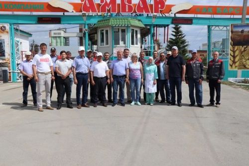 В Дрожжановском районе проверили готовность элеватора к приемке нового урожая