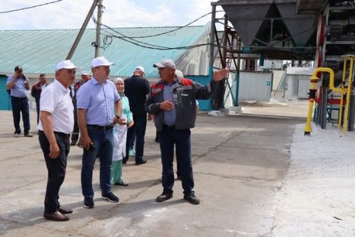 В Дрожжановском районе проверили готовность элеватора к приемке нового урожая