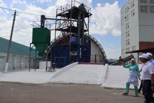 В Дрожжановском районе проверили готовность элеватора к приемке нового урожая
