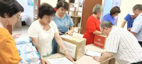 В Дрожжановском районе была организована отправка гуманитарной помощи для жителей Белгородской области