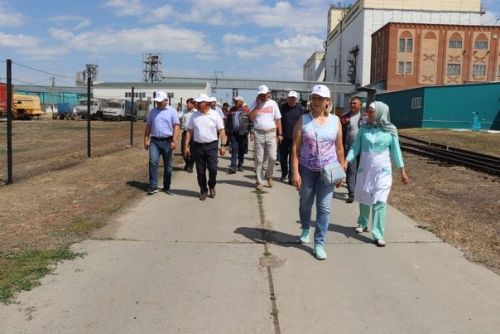 В Дрожжановском районе проверили готовность элеватора к приемке нового урожая