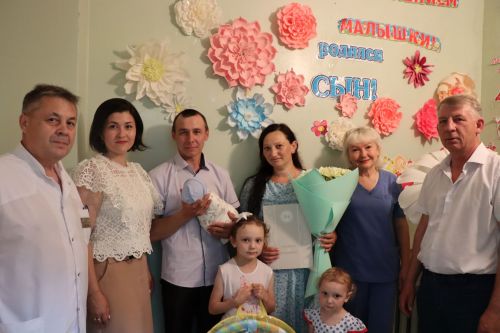У передового комбайнера Дрожжановского района родился сын