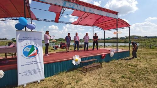 В Дрожжановском районе соревновались по рыбной ловли