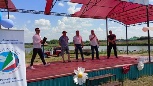 В Дрожжановском районе соревновались по рыбной ловли