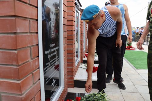 В селе Новое Ильмово Дрожжановского района открыли Аллею Славы