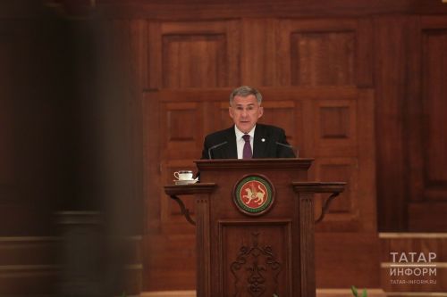 Прямая трансляция ежегодного послания Рустама Минниханова к Госсовету РТ пройдёт на канале ТНВ