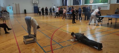 В Дрожжановском районе РТ прошли соревнования по настольному теннису