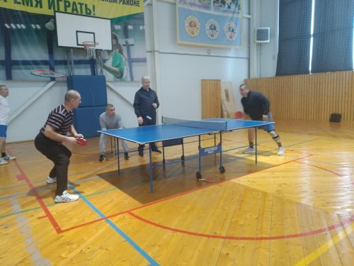 В Дрожжановском районе РТ прошли соревнования по настольному теннису