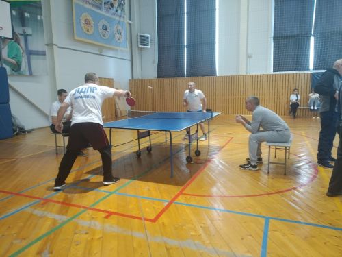 В Дрожжановском районе РТ прошли соревнования по настольному теннису