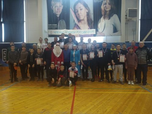 В Дрожжановском районе РТ прошли соревнования по настольному теннису