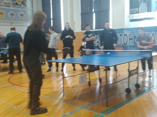 В Дрожжановском районе РТ прошли соревнования по настольному теннису