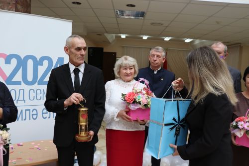 В Дрожжановский район РТ прибыл огонь семейного очага «Сердце России»