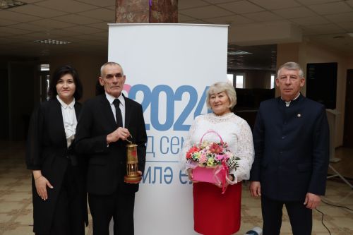 В Дрожжановский район РТ прибыл огонь семейного очага «Сердце России»