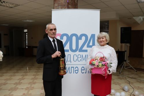 В Дрожжановский район РТ прибыл огонь семейного очага «Сердце России»