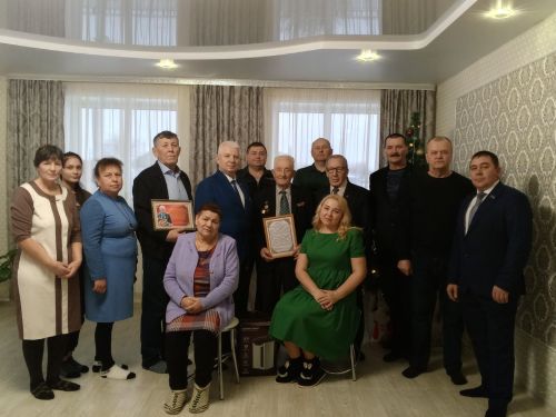 Ветерану МВД Дрожжановского района РТ исполнилось 90 лет