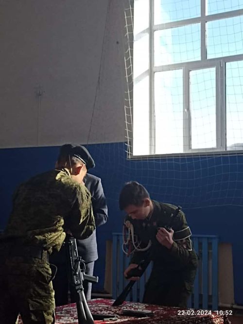 В Дрожжановском районе РТ состоялось закрытие месячника оборонно-массовой, военно-патриотической и спортивной работы