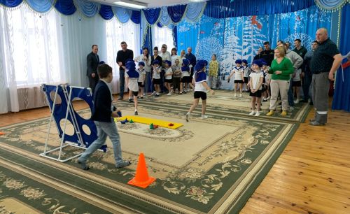 В Стародрожжановском детсаду «Сказка» прошёл праздник ко Дню Защитника Отечества