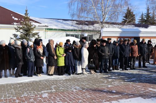 В Дрожжановском районе РТ состоялся торжественный митинг в честь Дня защитников Отечества