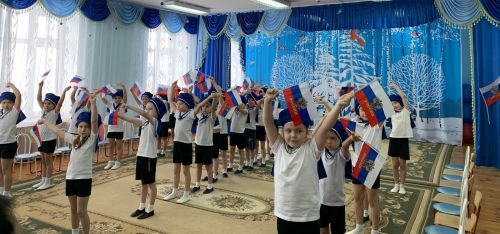 В Стародрожжановском детсаду «Сказка» прошёл праздник ко Дню Защитника Отечества