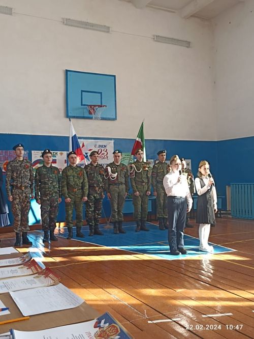 В Дрожжановском районе РТ состоялось закрытие месячника оборонно-массовой, военно-патриотической и спортивной работы