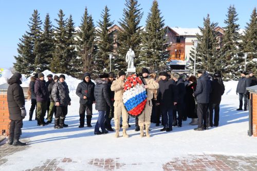 В Дрожжановском районе РТ состоялся торжественный митинг в честь Дня защитников Отечества