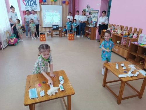 В Старошаймурзинском детском саду прошло мероприятие «Знает правила семья — значит знаю их и я!»