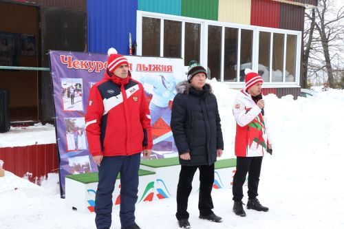 В Дрожжановском районе РТ прошли соревнования «Чекурская лыжня»