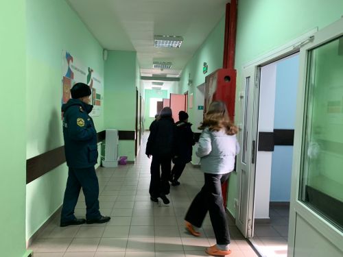 Сотрудники МЧС Дрожжановского района РТ провели эвакуацию и инструктаж в лагере «Чайка»