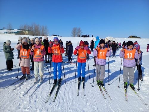 В селе Новые Убеи Дрожжановского района РТ состоялись лыжные гонки памяти Героя Соцтруда Л.В.Дергунова