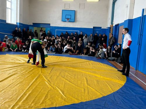 В селе Старые Какерли Дрожжановского района РТ прошло первенство района по борьбе Корэш