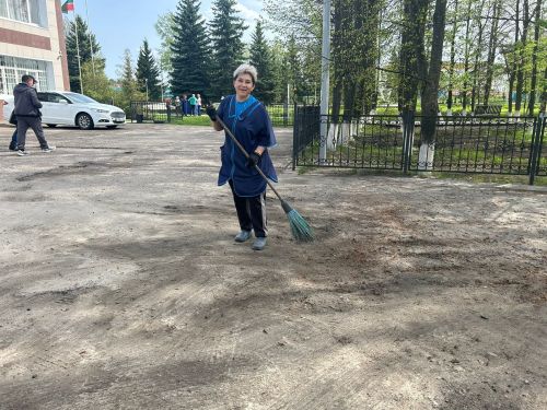 В Дрожжановском районе РТ присоединились к Всероссийскому субботнику
