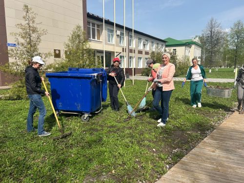 В Дрожжановском районе РТ присоединились к Всероссийскому субботнику