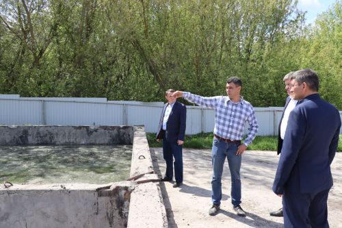 Дрожжановский район посетил зампредседатель Госкомитета РТ по тарифам Дмитрий Сапожников