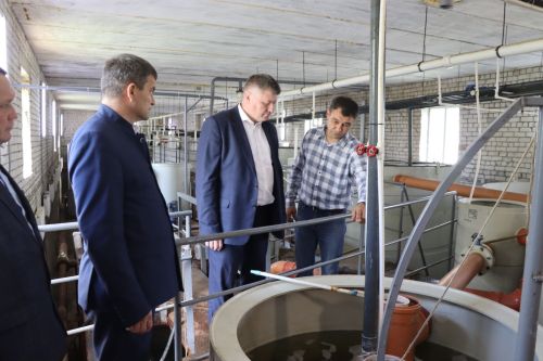 Дрожжановский район посетил зампредседатель Госкомитета РТ по тарифам Дмитрий Сапожников