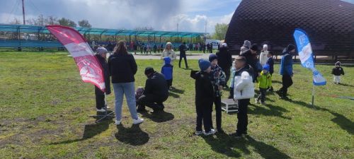 В Дрожжановском районе РТ в рамках празднования Дня Победы работала мобильная площадка ГТО