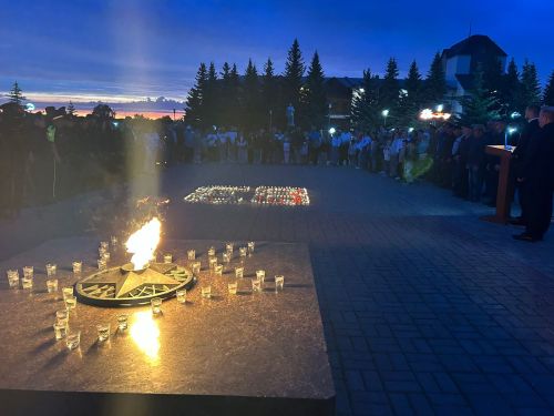 Дрожжановцы присоединились к акции «Свеча Памяти»