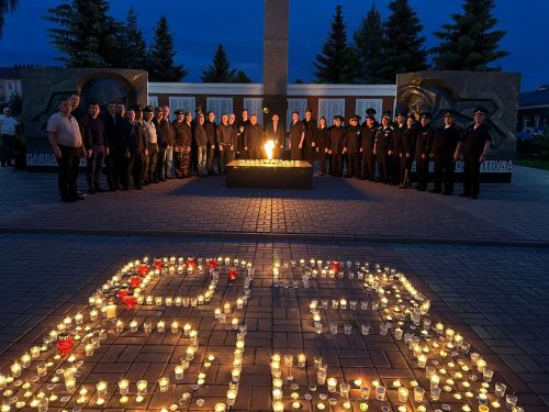 Дрожжановцы присоединились к акции «Свеча Памяти»