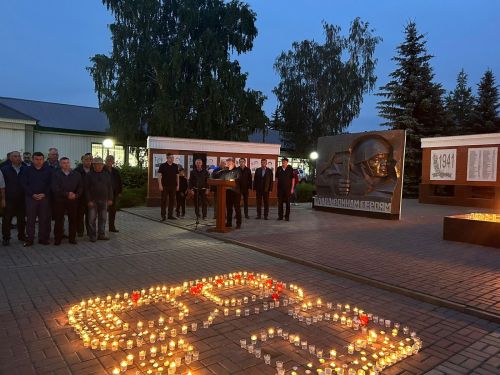 Дрожжановцы присоединились к акции «Свеча Памяти»