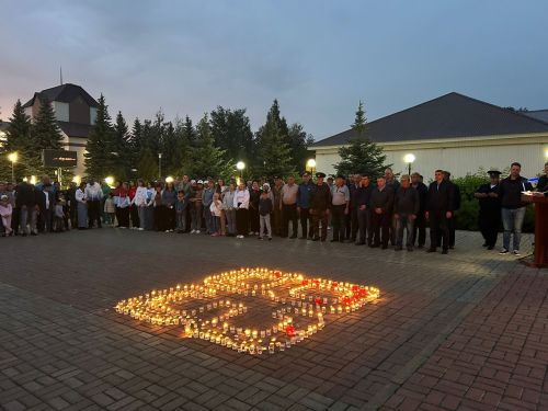 Дрожжановцы присоединились к акции «Свеча Памяти»
