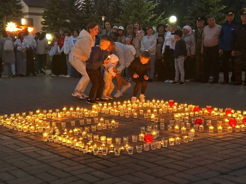 Дрожжановцы присоединились к акции «Свеча Памяти»