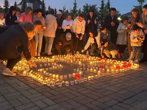 Дрожжановцы присоединились к акции «Свеча Памяти»