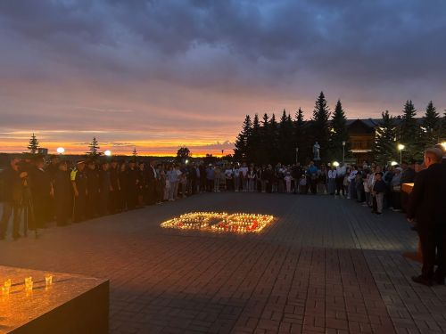Дрожжановцы присоединились к акции «Свеча Памяти»