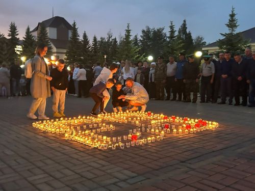 Дрожжановцы присоединились к акции «Свеча Памяти»