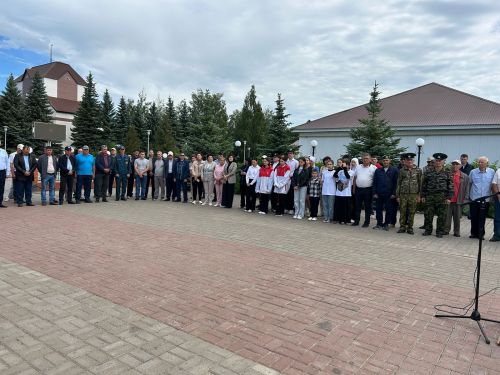 В Дрожжановском районе РТ отметили День Памяти и Скорби
