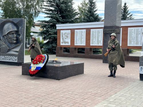 В Дрожжановском районе РТ отметили День Памяти и Скорби